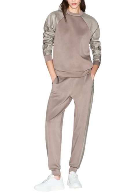 Felpa Monogram Melody Regular Fit ARMANI EXCHANGE | Felpe | XW001292 AF16111U6242